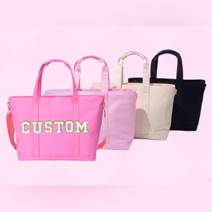 Nylon tote bag for women, travel bag, stoney clover, teacher tote, gift for her